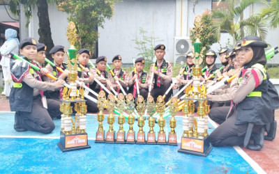 MINSA SCOUT MIN 1 Kota Makassar Raih Juara Umum II Putra dan Juara Umum III Putri di Oranges Competition