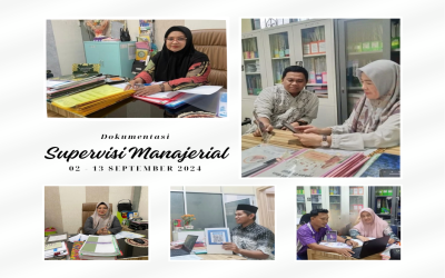 DIGITALISASI Supervisi Manajerial terhadap guru guru MIN 1 Kota Makassar